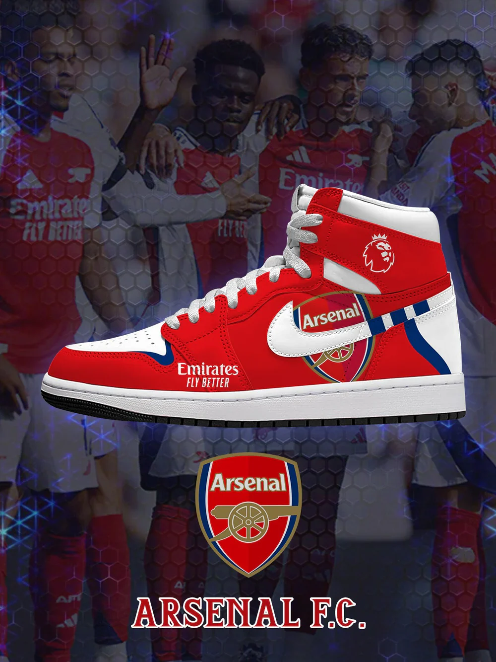 ARS (Adult and kids size available) Limited Edition Design Shoes J1