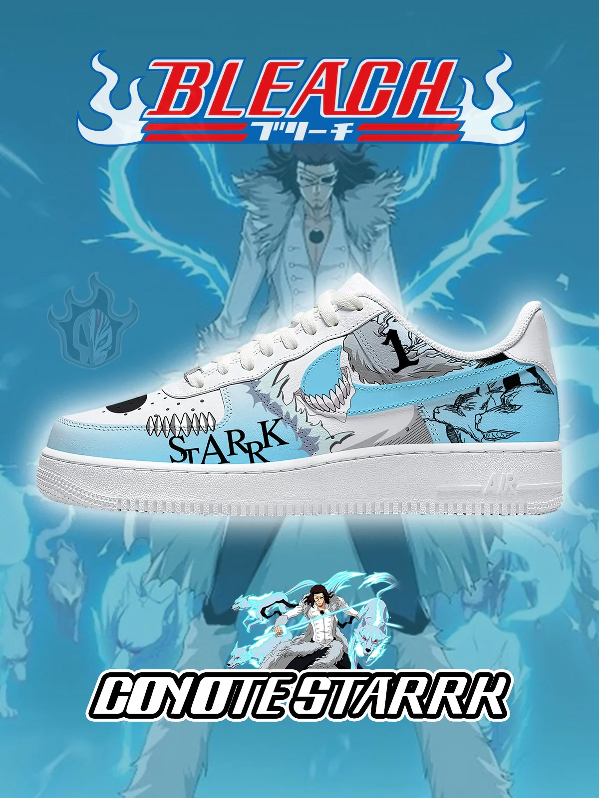 Coyote Starrk limited edition Design Shoes F1