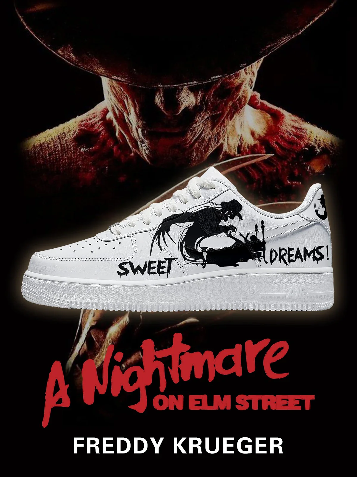 Freddy Krueger Design Shoes F1