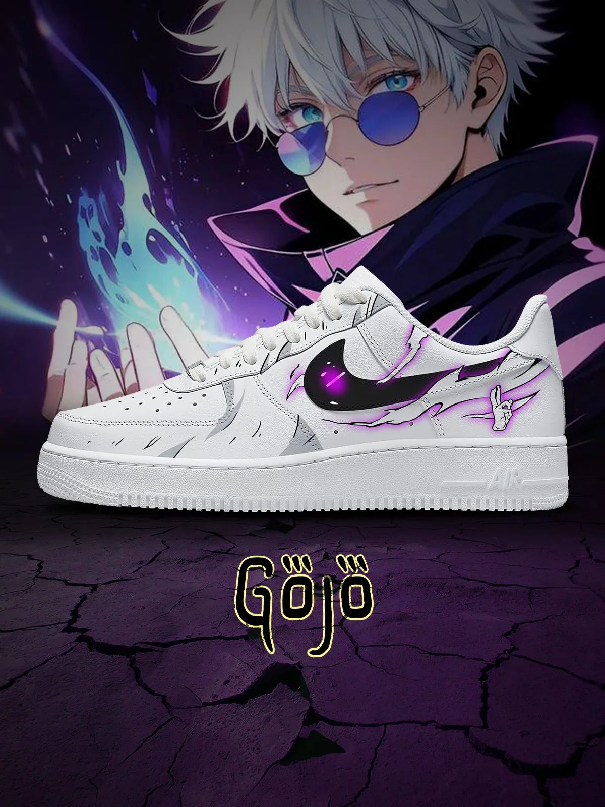 Gojo limited edition Design Shoes F1