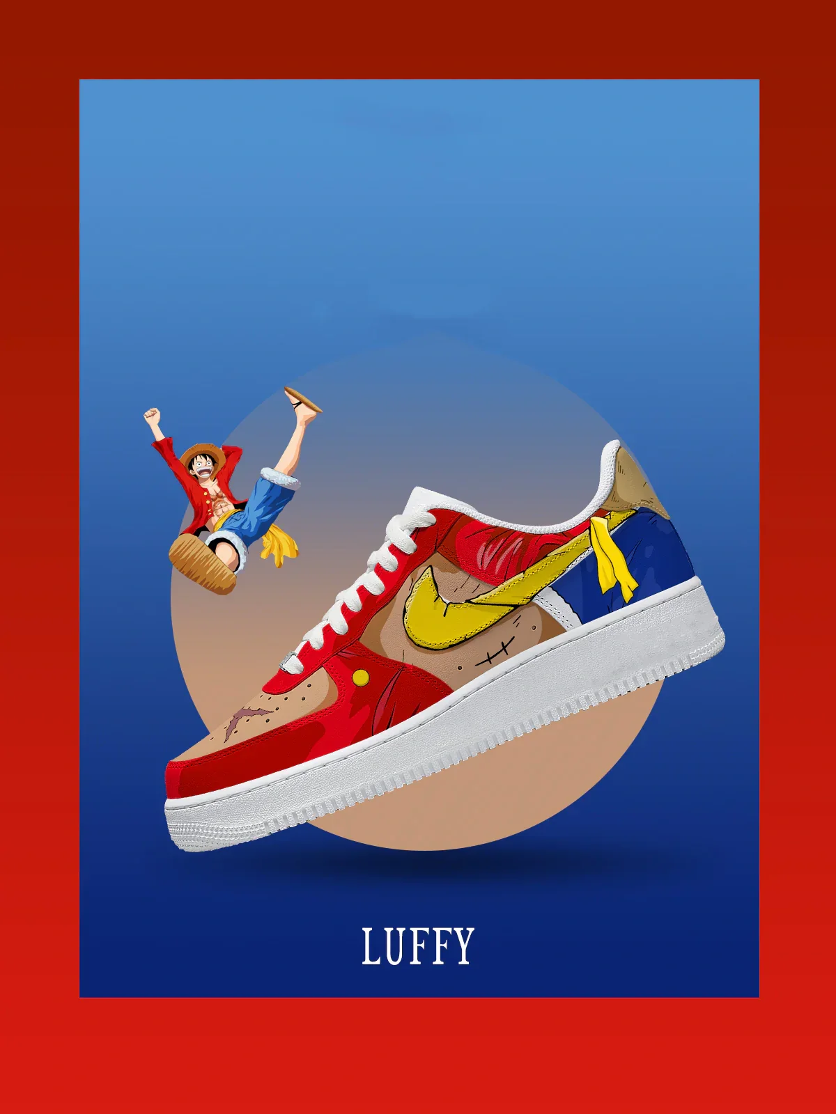 Luffy Design Shoes F1