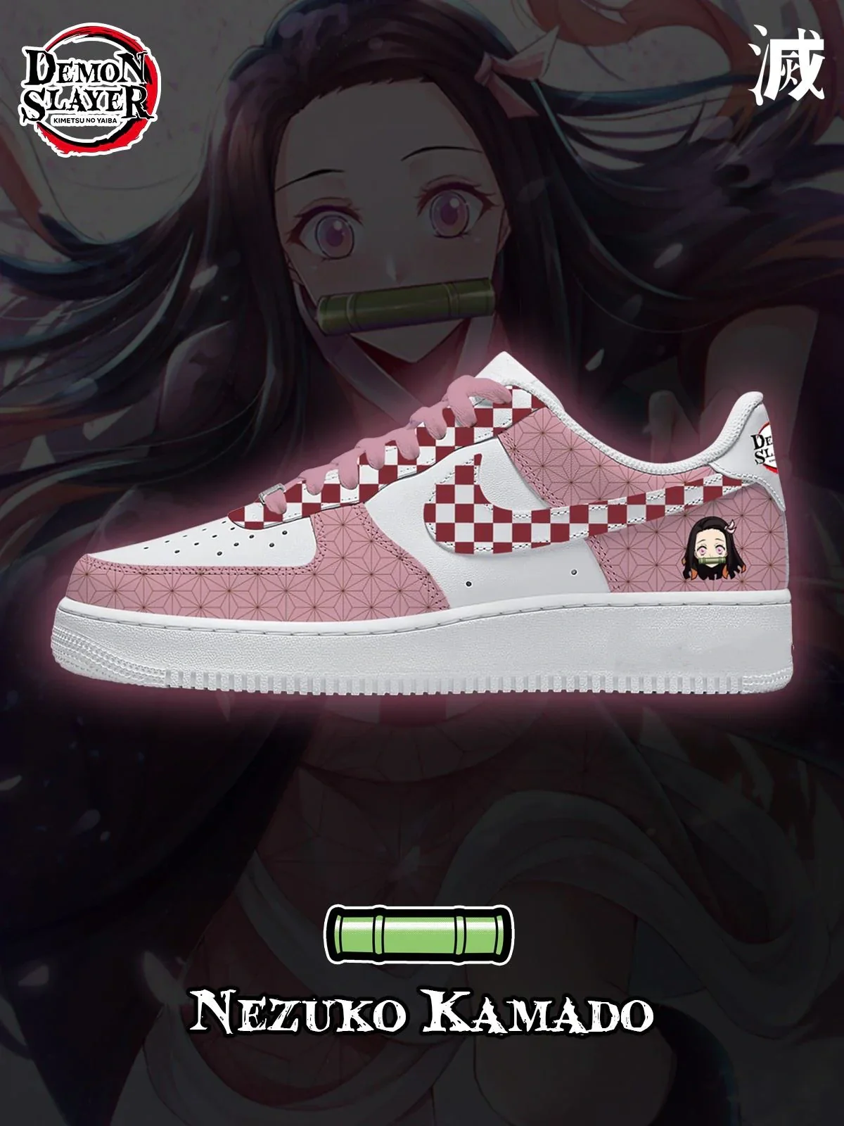 Nezuko Kamado Design Shoes F1
