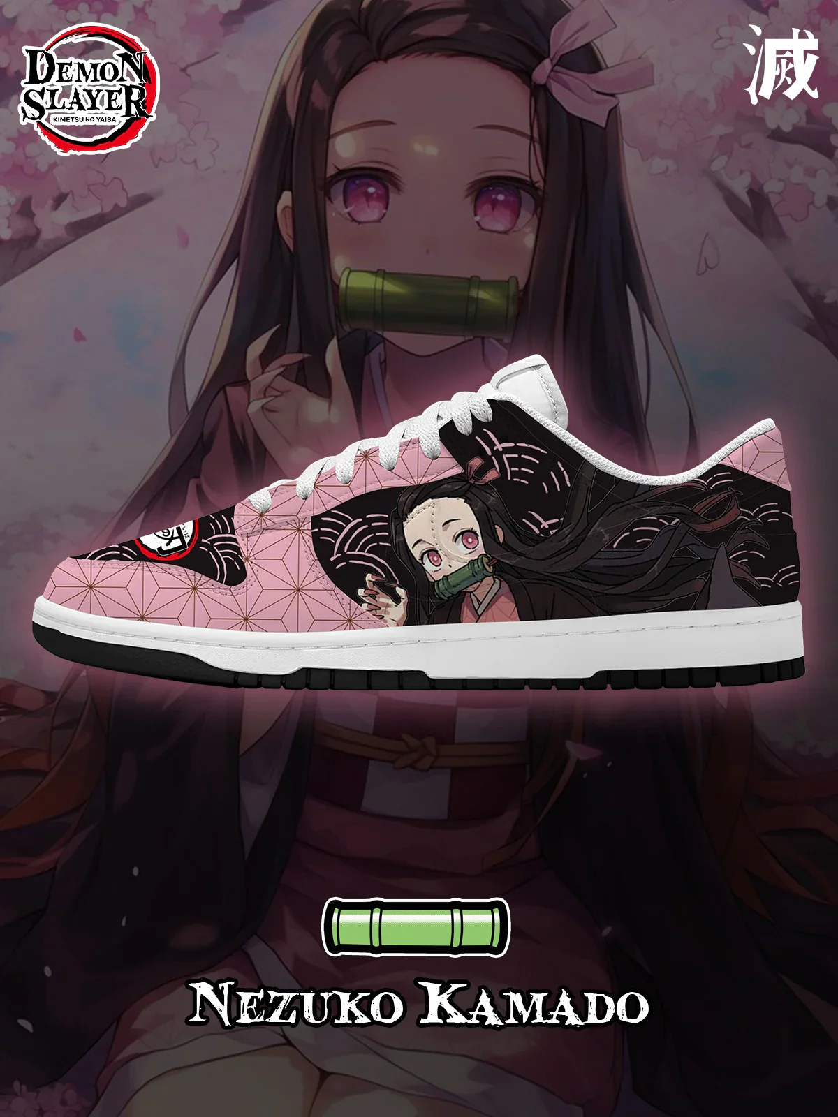 Nezuko Kamado Design Shoes DK