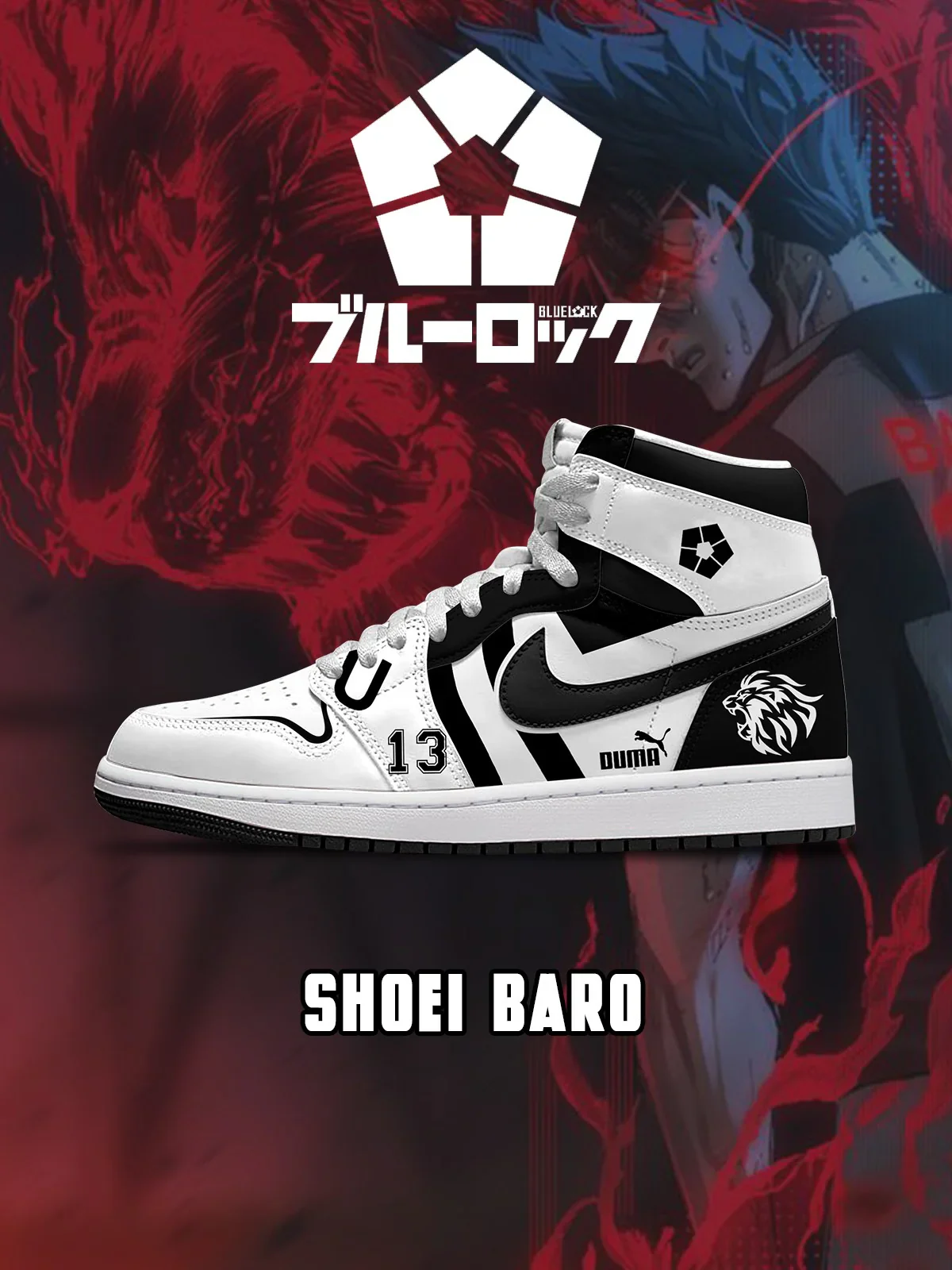 Shoei Baro (Adult and kids size available) Limited Edition Design Shoes J1